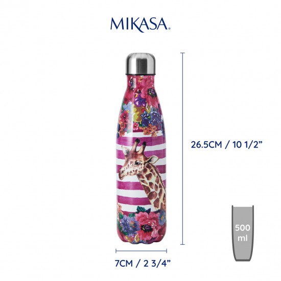 Shop quality Mikasa Wild at Heart Giraffe Insulated Water Bottle, 500ml in Kenya from vituzote.com Shop in-store or online and get countrywide delivery!