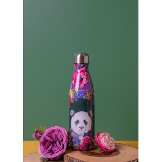 Mikasa Wild at Heart Panda Insulated Water Bottle, 500ml