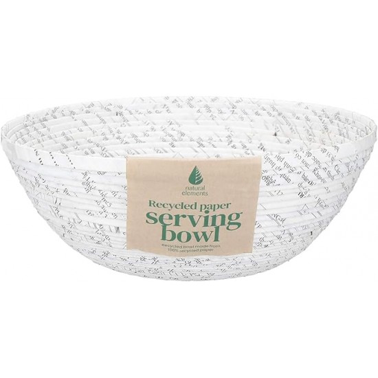 Shop quality Natural Elements Fruit Bowl, Recycled Paper, Strong, Biodegradable and Reusable, 25 cm in Kenya from vituzote.com Shop in-store or online and get countrywide delivery!