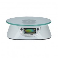 Taylor Mini Dual Platform Scale, 5kg / 5000ml, Glass Top