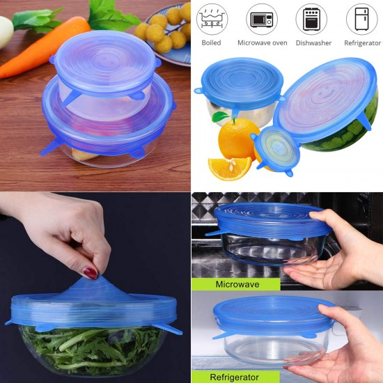 Shop quality Eazy Stretch Silicone Lid Covers, Blue - Set Of 6 in Kenya from vituzote.com Shop in-store or online and get countrywide delivery!