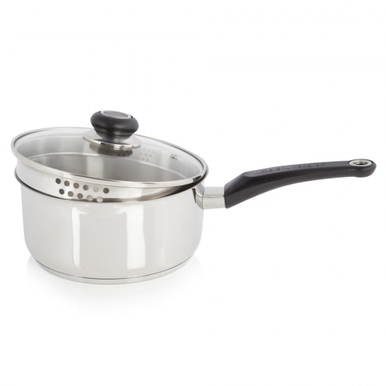 Shop quality Morphy Richards Equip Pouring Saucepan with Glass Lid, Stainless Steel, Stay Cool Handles, 20cm in Kenya from vituzote.com Shop in-store or online and get countrywide delivery!