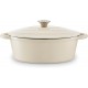 Shop quality Barbary & Oak Oval Cast Iron Casserole Dish with Durable Enamel Interior, Camembert Cream, 29cm in Kenya from vituzote.com Shop in-store or online and get countrywide delivery!