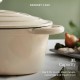 Shop quality Barbary & Oak Oval Cast Iron Casserole Dish with Durable Enamel Interior, Camembert Cream, 29cm in Kenya from vituzote.com Shop in-store or online and get countrywide delivery!