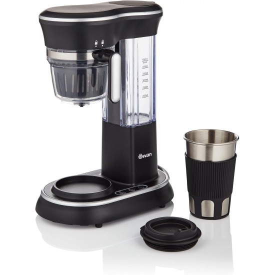 Shop quality Swan Stainless Steel Bean to Cup Coffee to Go Machine, Includes Stainless-Steel Travel Cup, Durable, Touch Control, Auto Shut-Off, Black in Kenya from vituzote.com Shop in-store or online and get countrywide delivery!