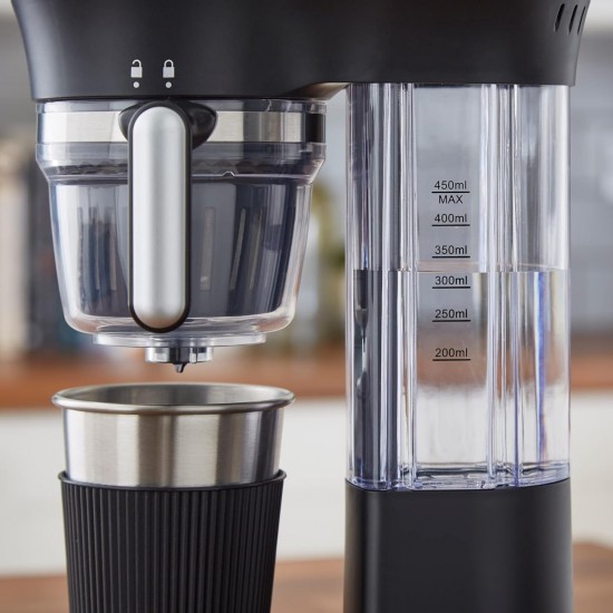 Shop quality Swan Stainless Steel Bean to Cup Coffee to Go Machine, Includes Stainless-Steel Travel Cup, Durable, Touch Control, Auto Shut-Off, Black in Kenya from vituzote.com Shop in-store or online and get countrywide delivery!