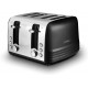 Shop quality Tower Ash 4-Slice Toaster with Dual Controls, Defrost/Reheat/Cancel, 1850W, Black & Chrome in Kenya from vituzote.com Shop in-store or online and get countrywide delivery!