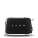 Shop quality Smeg Retro 2 Slice Toaster, 6 Browning Levels, Extra-Wide Bread Slots, Defrost and Reheat Functions, Removable Crumb Tray, 950 W, Black in Kenya from vituzote.com Shop in-store or online and get countrywide delivery!