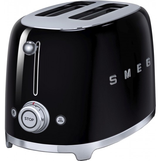 Shop quality Smeg Retro 2 Slice Toaster, 6 Browning Levels, Extra-Wide Bread Slots, Defrost and Reheat Functions, Removable Crumb Tray, 950 W, Black in Kenya from vituzote.com Shop in-store or online and get countrywide delivery!