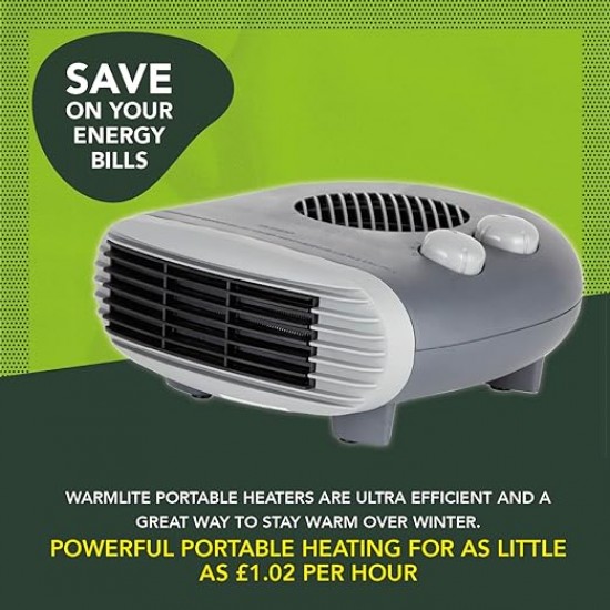 Shop quality Warmlite Portable 2000W Flat Fan Heater - Dark Titanium in Kenya from vituzote.com Shop in-store or online and get countrywide delivery!