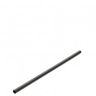 Utopia Stainless Steel Matt Black Cocktail Straw, 5.5" (14cm)