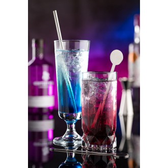 Utopia Stainless Steel Matt Black Cocktail Straw, 5.5" (14cm)