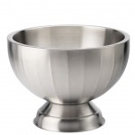 Utopia Satin Double-Walled Wine Cooler/Punch Bowl, 37 x 26cm