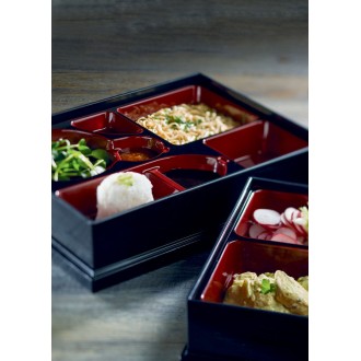 Utopia 5 Compartment Bento Box, 27 x 21cm