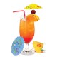 Utopia Paper Parasols Cocktail Umbrellas- Assorted Colours, 10cm/4" (Pack of 100)