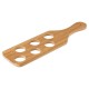 Utopia Bamboo Shot Paddle - Holds 6 Shots, 15 x 4.25"