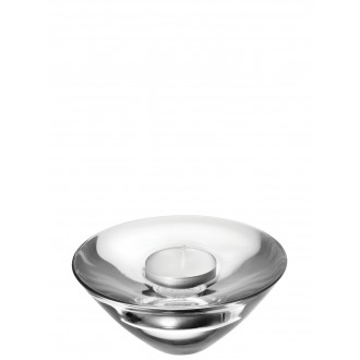 Utopia Crystal Sade Candleholder, 4.5" (11.5cm)