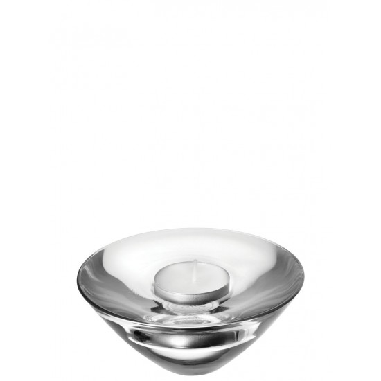 Utopia Crystal Sade Candleholder, 4.5" (11.5cm)