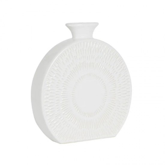 Shop quality Dunelm Zen Round Stoneware Vase, White, 35 cm in Kenya from vituzote.com Shop in-store or online and get countrywide delivery!