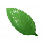 Dunelm Ceramic Leaf Tray, 29 cm