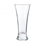 Dunelm Flared Clear Glass Vase, 25 cm