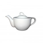 Dunelm Pausa Cafe Tea/Coffee Pot, White, 350 ml