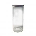 Dunelm Smoked Glass Canister, Large