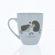 Dunelm Hedgehog Porcelain Mug, 10cm