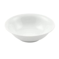 Dunelm Porcelain Cereal Bowl, Purity White