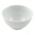 Dunelm Porcelain Rice Bowl, Purity White