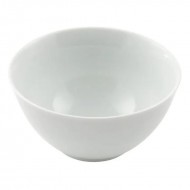 Dunelm Porcelain Rice Bowl, Purity White