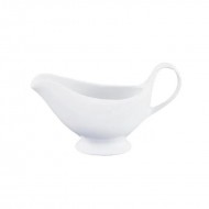 Dunelm Porcelain Gravy Jug, Purity White