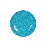 Dunelm Porcelain Polka Dot Side Plate,7.5 inch Teal