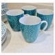 Shop quality Dunelm Porcelain Polka Dot Mug-Teal in Kenya from vituzote.com Shop in-store or online and get countrywide delivery!