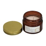 Dunelm Orient and Amber Scented Candle With Wood, Patchouli and Balsamic Scents, 90 grams