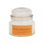 Candlelight Large Wax Filled Glass Jar Spiced GingerBread Scent, 240 grams