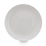 Dunelm Hearts Dinner Plate, 26.7cm