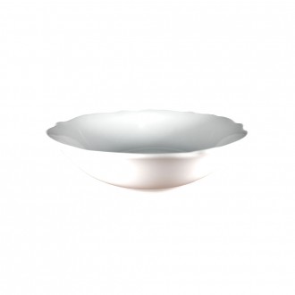 Dunelm Porcelain White Serving Bowl