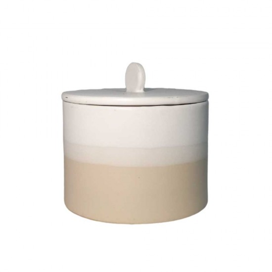 Shop quality Dunelm Stoneware Half Dipped Canister, 9 cm in Kenya from vituzote.com Shop in-store or online and get countrywide delivery!