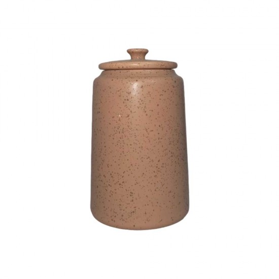 Shop quality Dunelm Stoneware Speckled Canister, Brown, 19cm in Kenya from vituzote.com Shop in-store or online and get countrywide delivery!