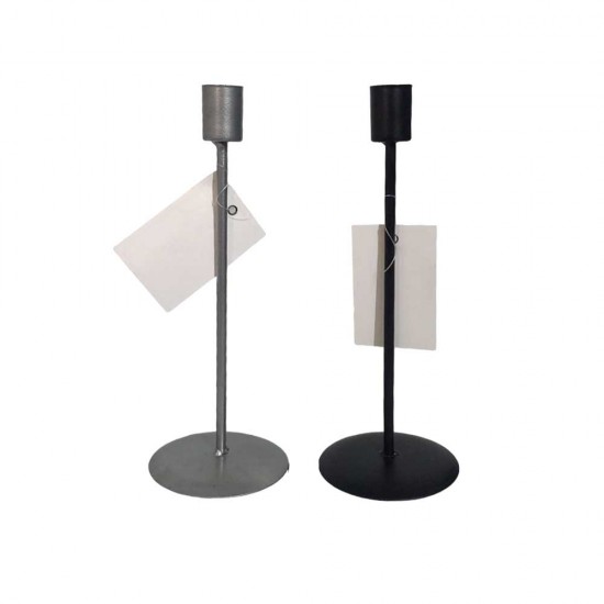 Shop quality Dunelm Single Candle Stand, Assorted Color-Black and Silver( Sold Per Piece), 22 cm in Kenya from vituzote.com Shop in-store or online and get countrywide delivery!