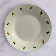 Dunelm Robin and Holly Dinner Plate 