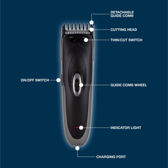 Shop quality Carmen Signature Men’s Hair Clipper with Adjustable Cutting Lengths & Cordless Operation, Black in Kenya from vituzote.com Shop in-store or online and get countrywide delivery!