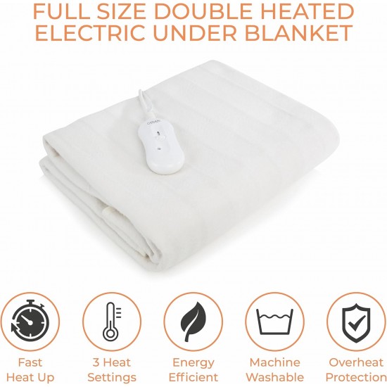 Shop quality Tower Full Size Double Heated Under Blanket with Overheat Protection, White in Kenya from vituzote.com Shop in-store or online and get countrywide delivery!