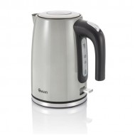 Swan TownHouse Grey 1.7L Jug Kettle, Grey