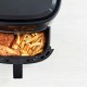 Tower  Vortx Black 4L Space Saver Digital Air Fryer, 1350W