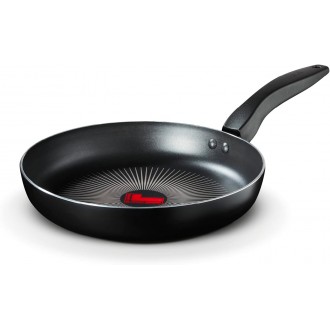 Tower Smart Start Gourmet 24cm Aluminum Frying Pan, Black