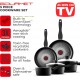 Shop quality Tower SmartStart Gourmet 5 Piece Cookware Set with Easy Clean Aeroglide Non-Stick Coating, Black in Kenya from vituzote.com Shop in-store or online and get countrywide delivery!