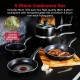 Shop quality Tower SmartStart Gourmet 5 Piece Cookware Set with Easy Clean Aeroglide Non-Stick Coating, Black in Kenya from vituzote.com Shop in-store or online and get countrywide delivery!