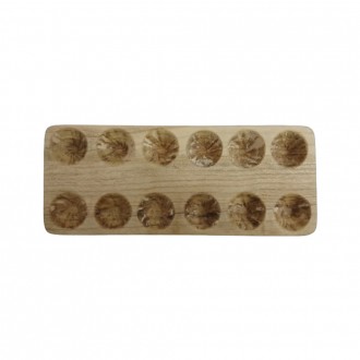 Sunny Daze Handcrafted Meru Oak Egg Tray